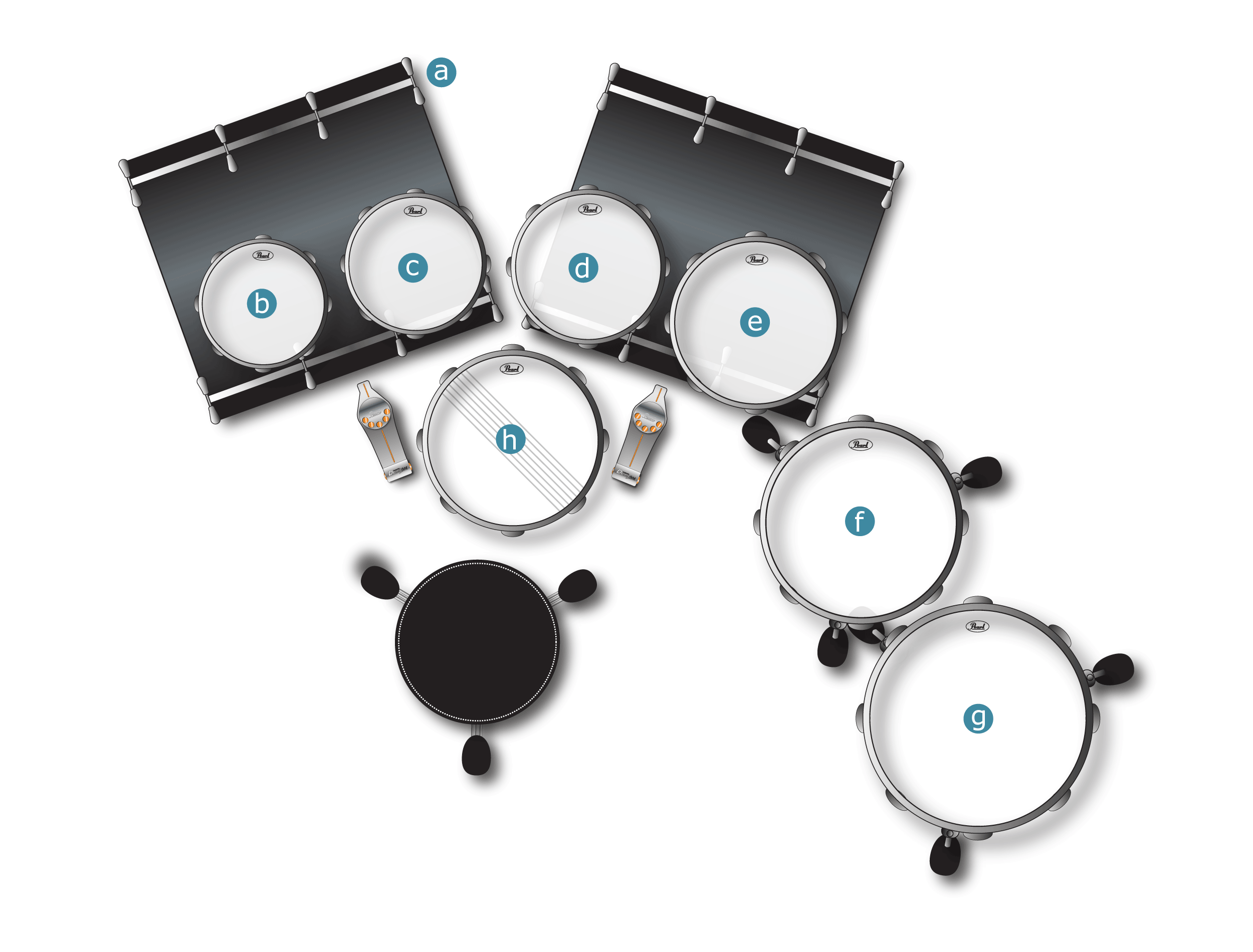 Inferno Drum Set-UP