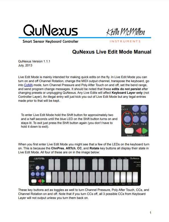 Live Edit Mode Manual v1.1.1