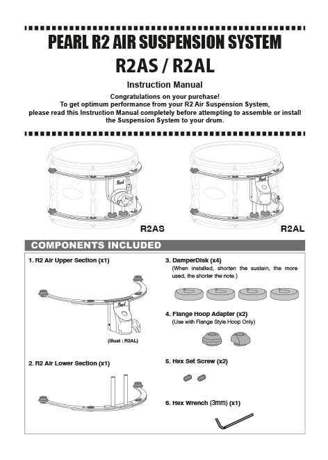 R2 AIR SUSPENSION SYSTEM Instruction Manual