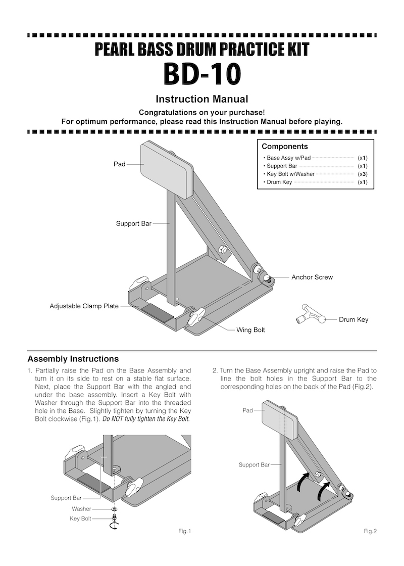 BD-10 Instruction Manual